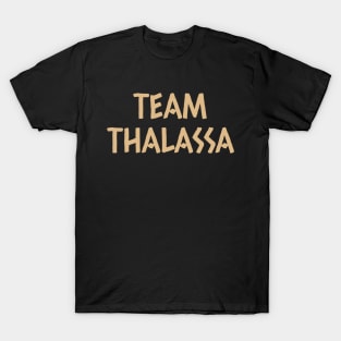 Team Thalassa Ancient Greece Greek Mythology God T-Shirt